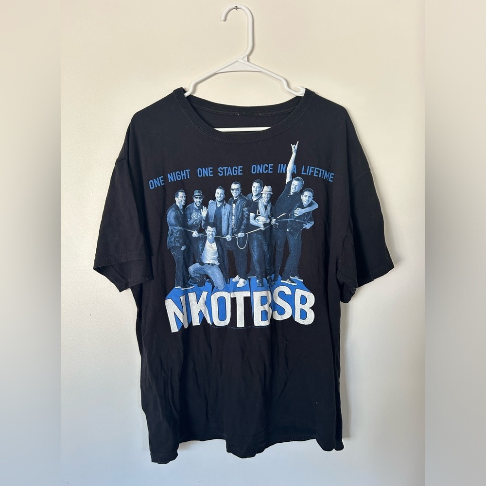 NKOTBSB Black Short Sleeve Graphic Tee
